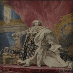 ӡˢYH4129761ͻͼƬ﹬͢Pierre_Fran_ois_Cozette_-_Portrait_de_Louis_XV_en_costume_royal_-_Google_Art